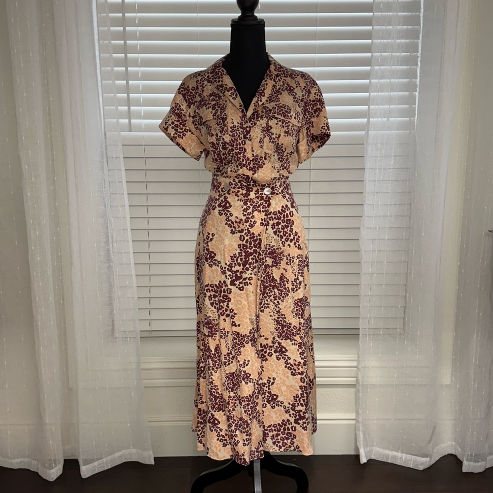 EQUIPMENT FEMME ~ Floral Print Midi Dress